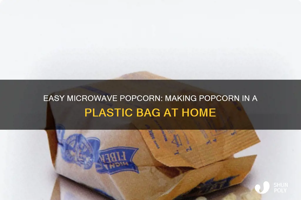 how to make popcorn in a plastic bag