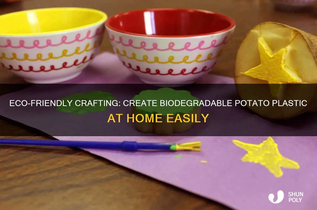 how to make potato plastic