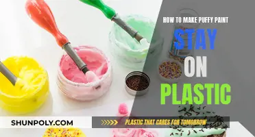Keeping Puffy Paint on Plastic: Tips and Tricks