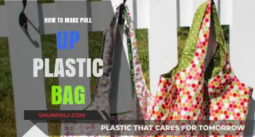 Easy DIY Guide: Crafting Reusable Pull-Up Plastic Bags at Home