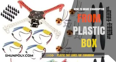DIY Quadcopter Build: Crafting a Drone from a Plastic Box
