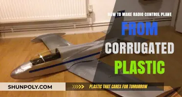 DIY RC Plane: Crafting a Corrugated Plastic Model Step-by-Step