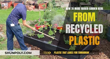 Grow Green: Transform Plastic into Productive Raised Garden Beds