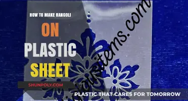 Creative Rangoli Art: Step-by-Step Guide to Designing on Plastic Sheets