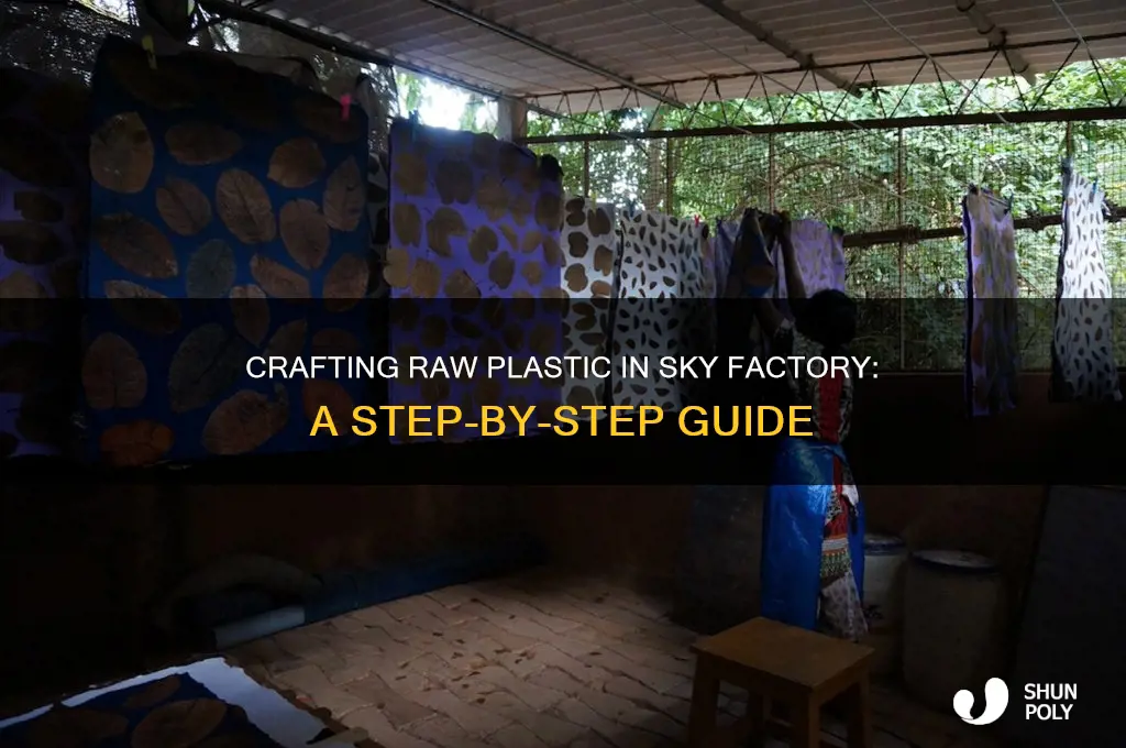 how to make raw plastic sky factory