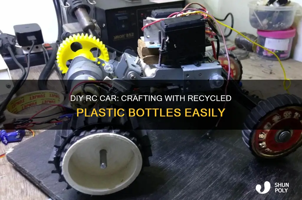 how to make rc car with plastic bottle
