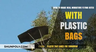 Crafting Tiny Flyers: DIY Miniature Kites from Plastic Bags