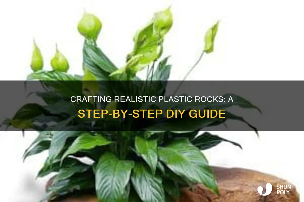 how to make realistic plastic rocks