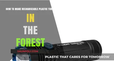 Crafting a Rechargeable Plastic Torch in the Forest: DIY Survival Guide