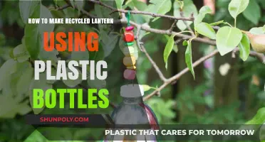 Eco-Friendly Glow: Crafting Recycled Lanterns from Plastic Bottles