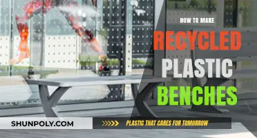 Eco-Friendly DIY: Crafting Durable Recycled Plastic Benches for Your Space