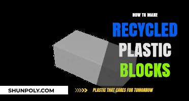 Eco-Friendly Building: Crafting Recycled Plastic Blocks for Sustainable Construction