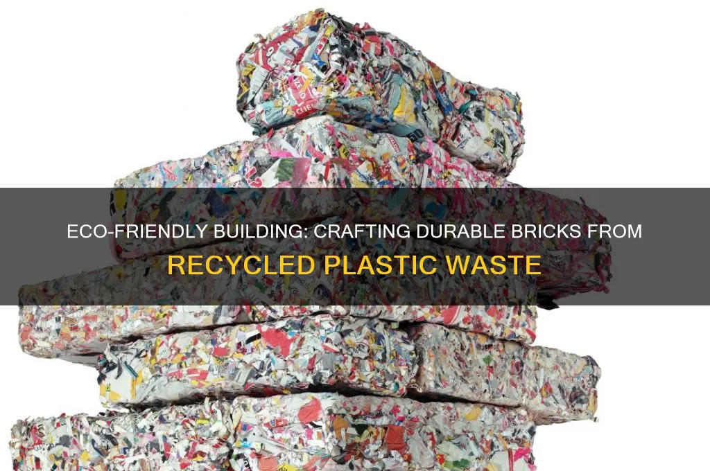 how to make recycled plastic bricks