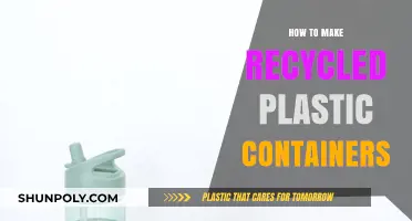 Creative Ways to Transform Plastic Waste into Useful Containers
