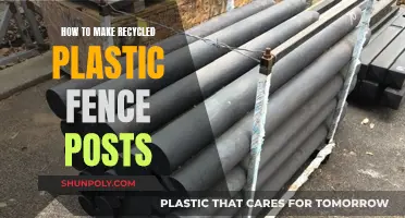 Creating Fence Posts from Recycled Plastic: A DIY Guide