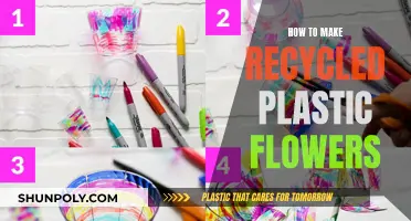 Crafting Eco-Friendly: A Guide to Recycled Plastic Flower Creation