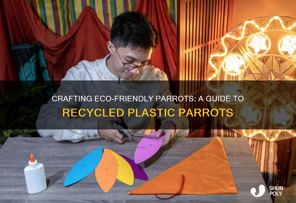 how to make recycled plastic parol