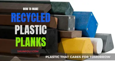 Transforming Plastic Waste: A Guide to Crafting Recycled Plastic Planks