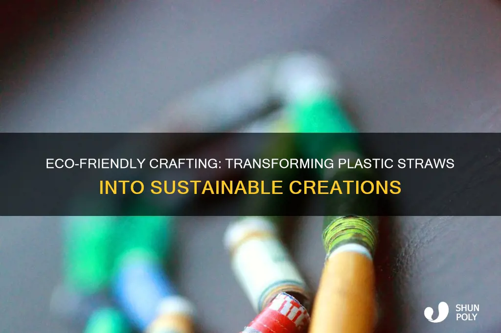 how to make recycled plastic straw