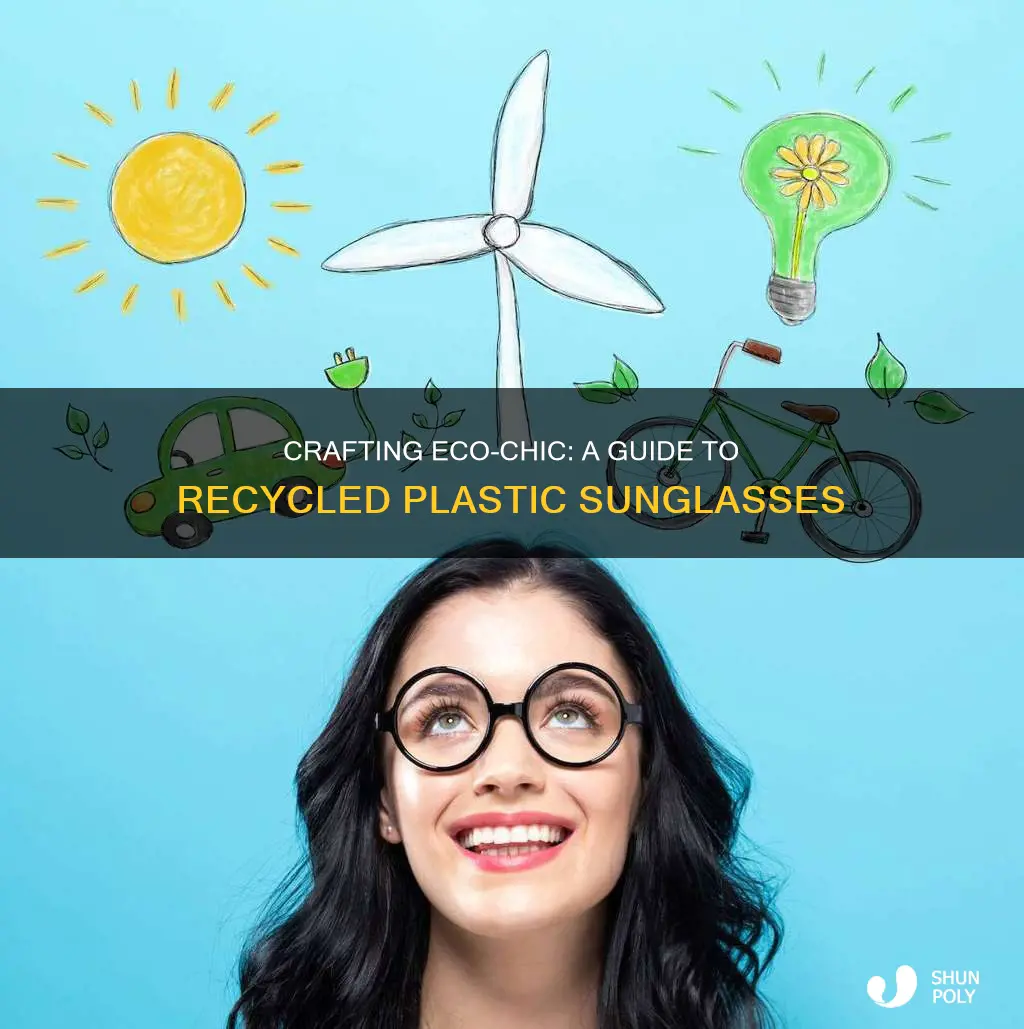 how to make recycled plastic sunglasses