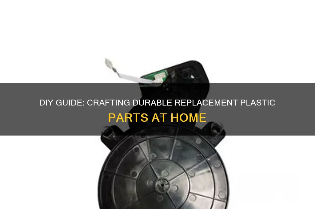 how to make replacement plastic parts