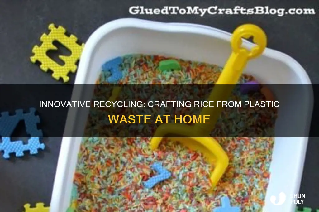 how to make rice from plastic