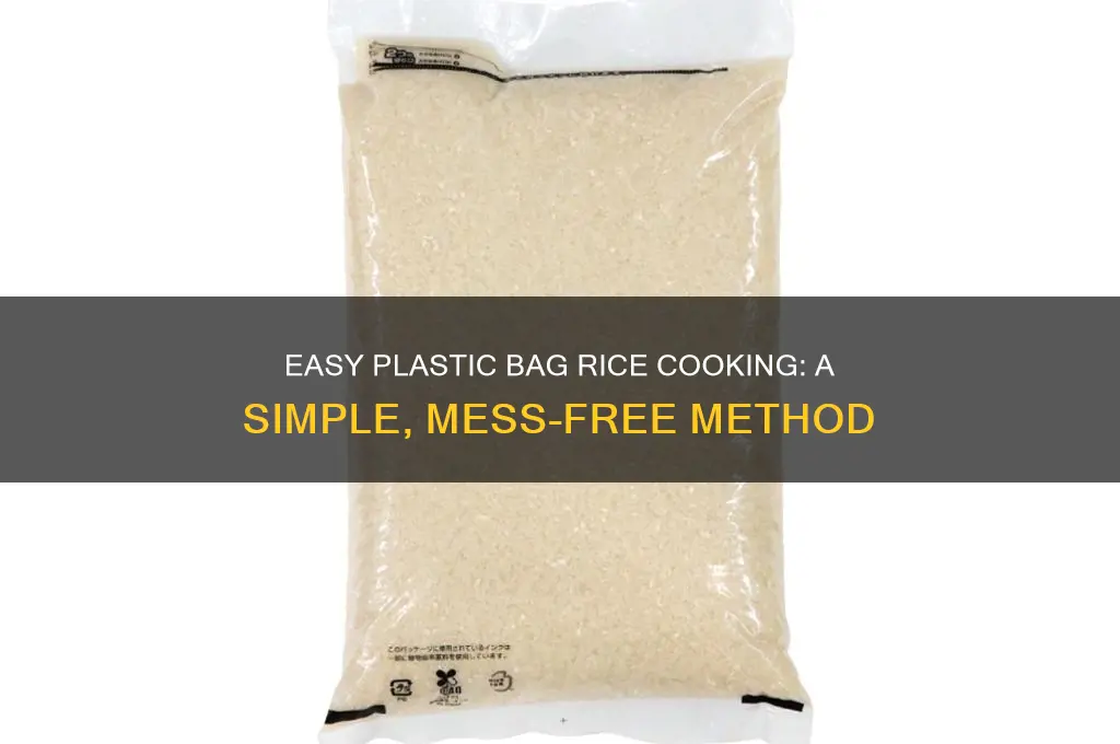 how to make rice with plastic bag