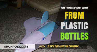 DIY Rocket Glider: Crafting Fun from Recycled Plastic Bottles