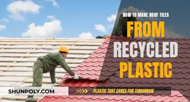 Sustainable Roofing: Transforming Plastic Waste into Eco-Friendly Tiles