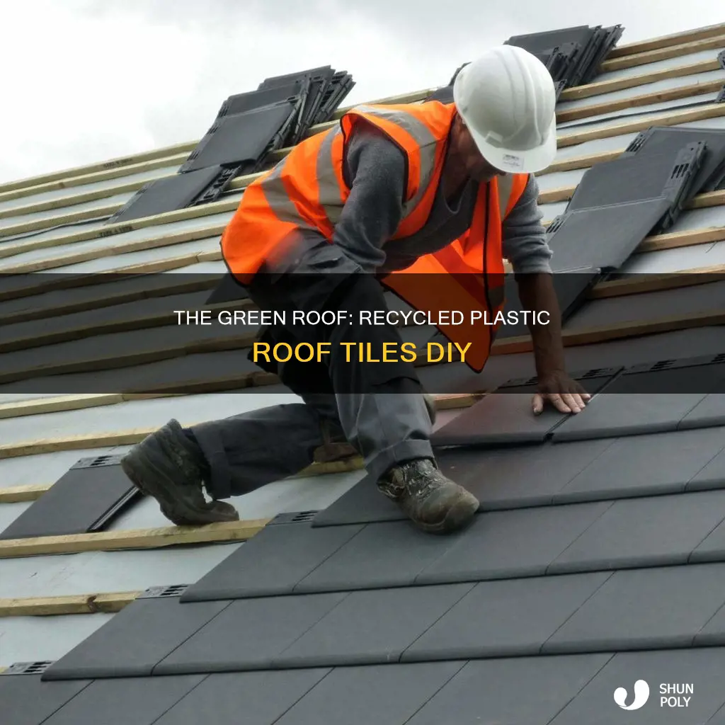 how to make roof tiles from recycled plastic