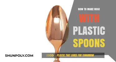 Crafting Elegant Roses: A Step-by-Step Guide Using Plastic Spoons