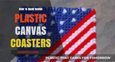 Crafting Round Plastic Canvas Coasters: Easy DIY Guide for Beginners