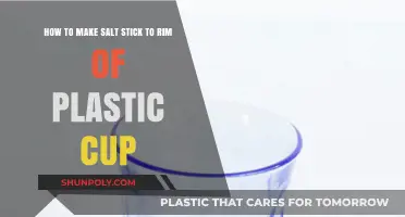 Easy Tips for Perfectly Salty Plastic Cup Rims Every Time