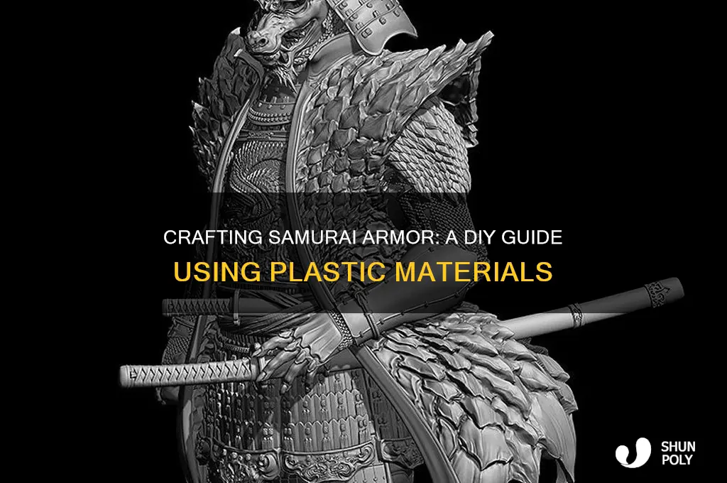 how to make samurai armor out of plastic
