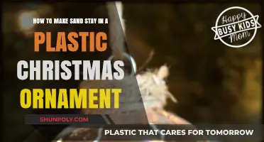 Keep Sand Secure: Tips for Filling Plastic Christmas Ornaments