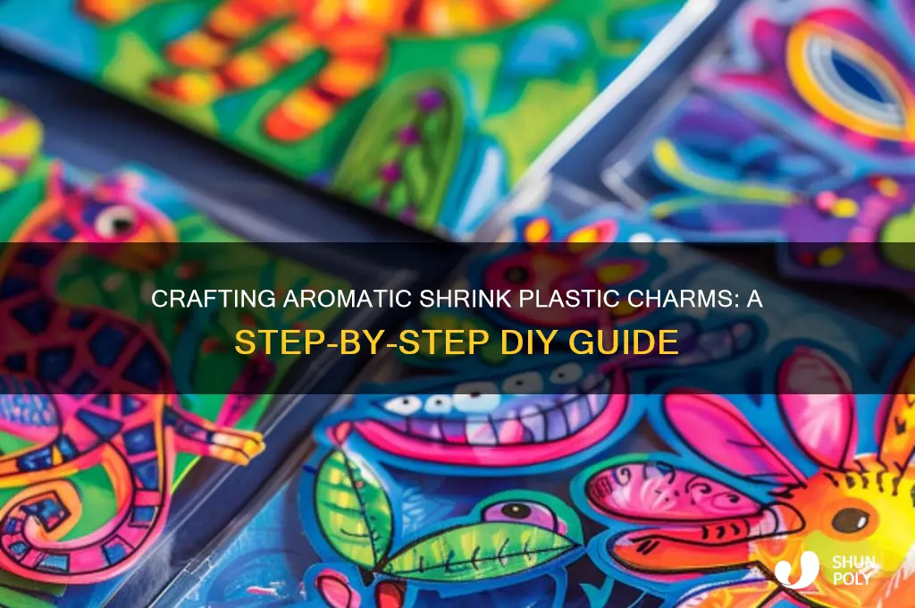 how to make scented shrink plastic charms