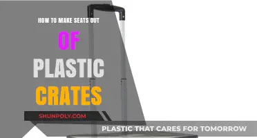 Creative DIY: Transforming Plastic Crates into Stylish, Functional Seats