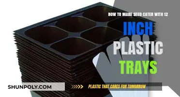 Easy Seed Starting Guide: Using 12-Inch Plastic Trays for Success