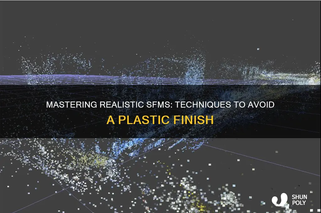 how to make sfms not look plastice
