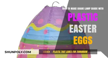 DIY Easter Egg Lampshade: Creative Crafting with Plastic Eggs