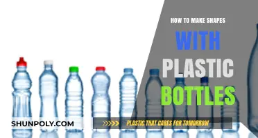 Creative Recycling: Crafting Unique Shapes with Plastic Bottles Easily