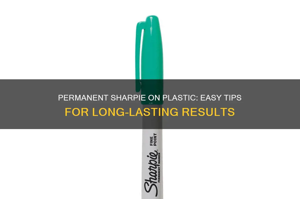 how to make sharpie permanent on plastic