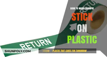 Permanent Marks: Tips for Making Sharpie Ink Stick on Plastic Surfaces