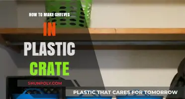 DIY Plastic Crate Shelves: Easy Storage Solutions for Your Space
