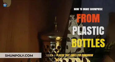 Creative DIY Showpieces: Transforming Plastic Bottles into Stunning Art