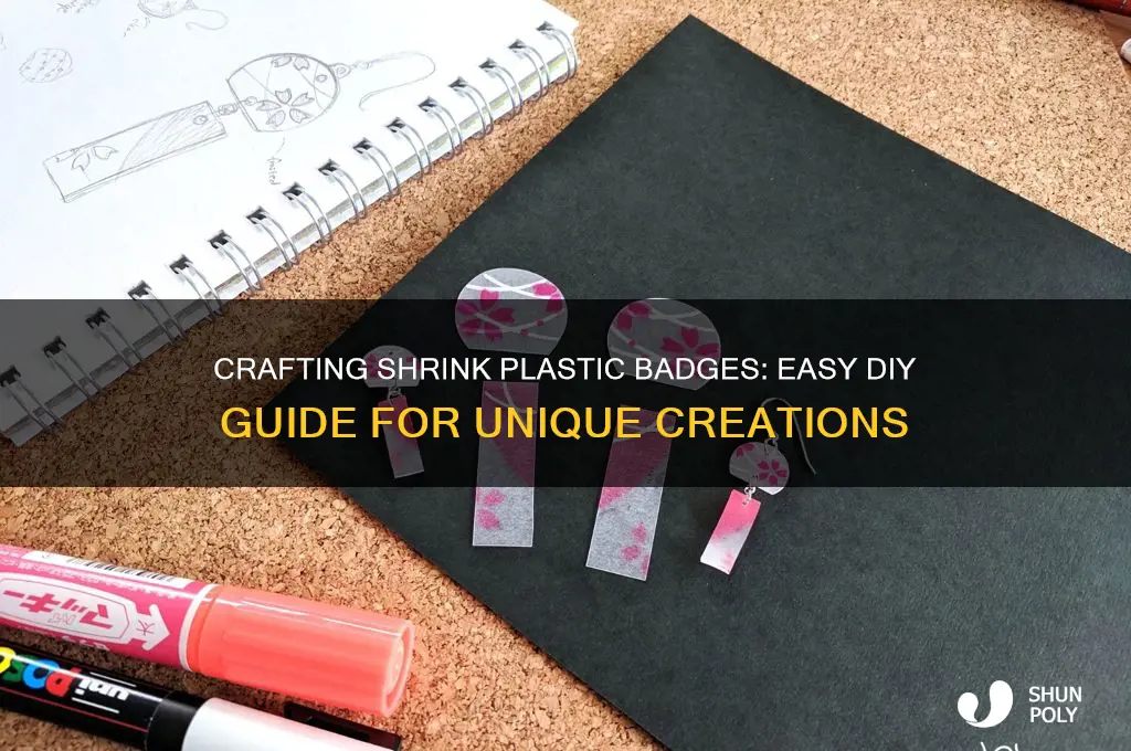 how to make shrink plastic badges