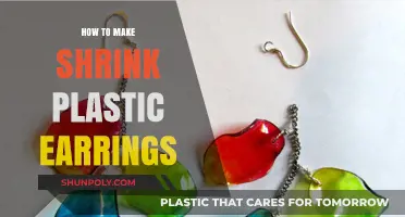 Crafting Unique Shrink Plastic Earrings: A Step-by-Step DIY Guide