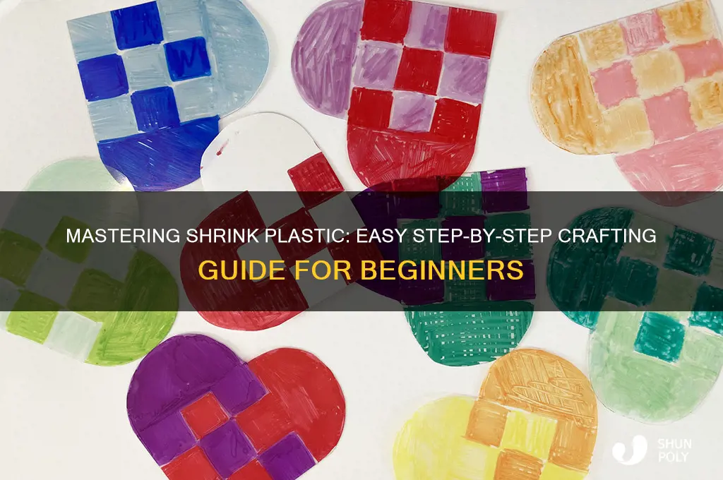 how to make shrink plastic instructions