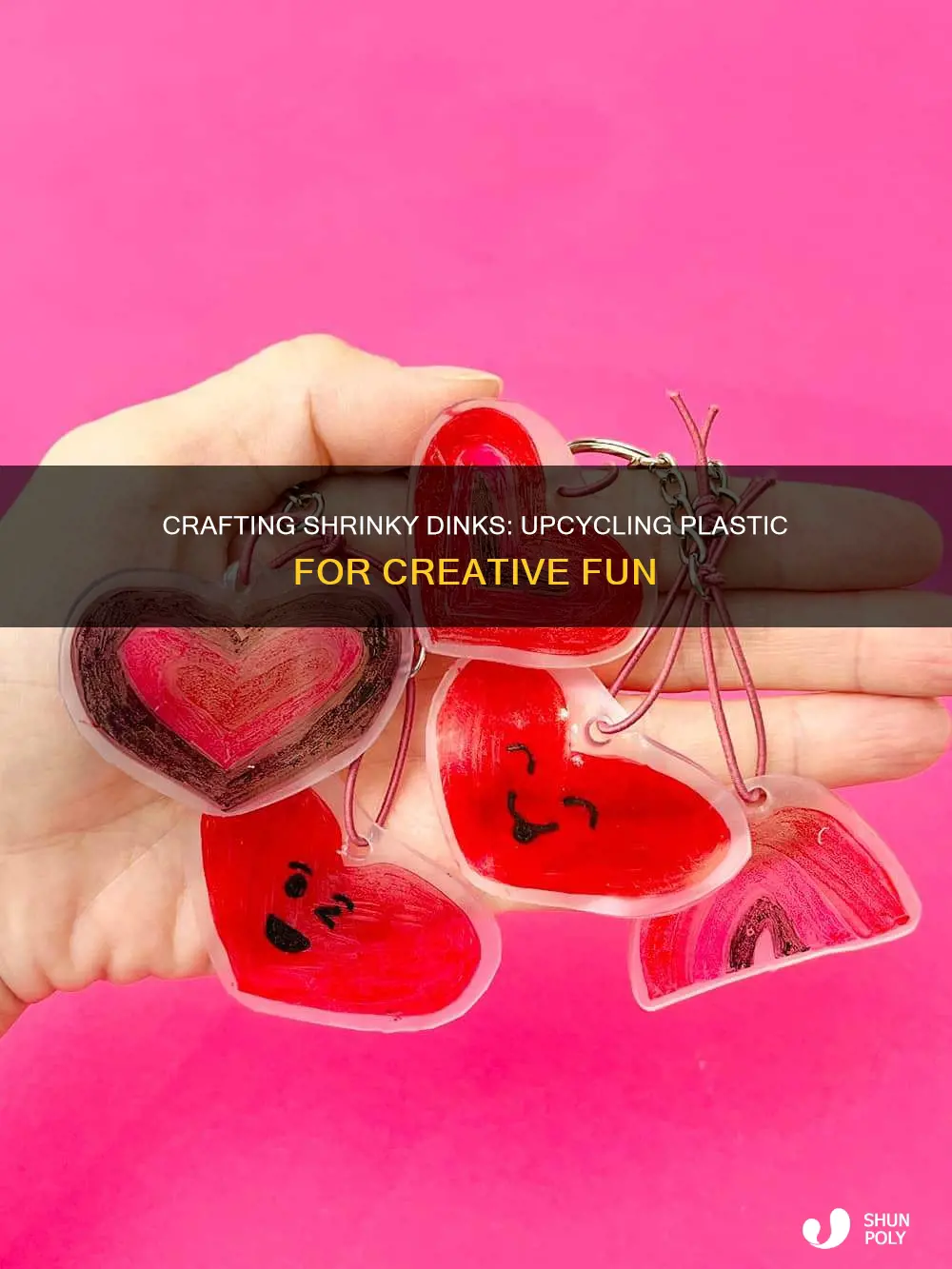 how to make shrinky dinks from recycled plastic