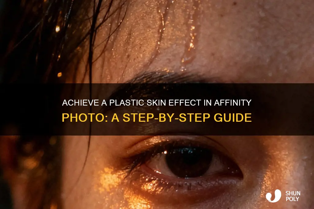 how to make skin look plastic in affinity photo